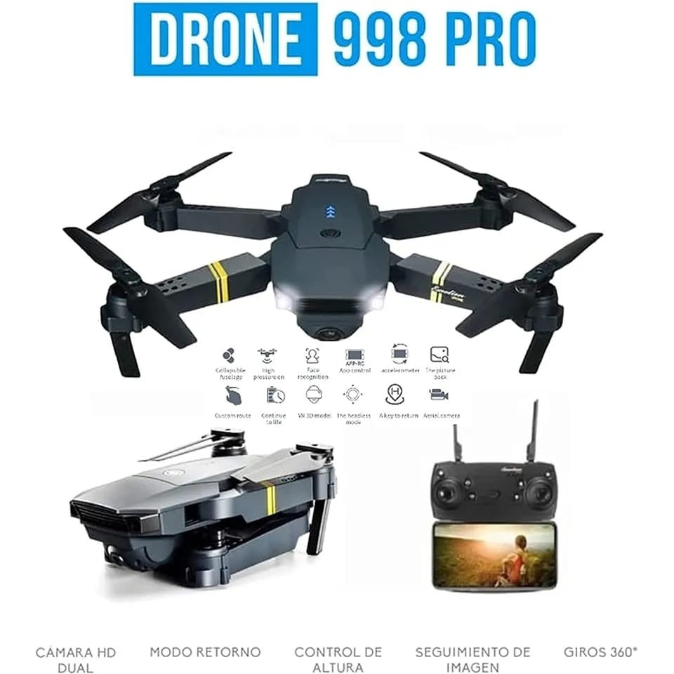 DRONE CON CÁMARA - ¡ENVIO GRATIS!